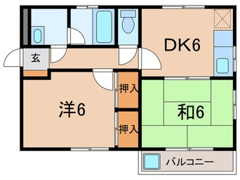 間取図 グランディア夙川Ⅱ