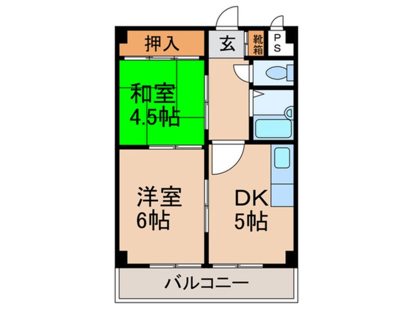 間取図 ハイツサンシャイン