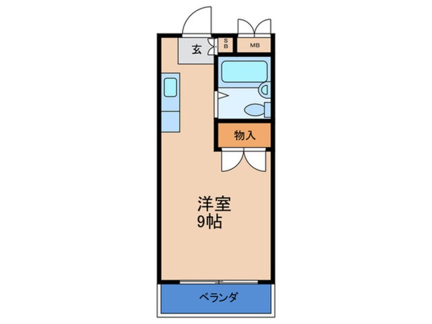 間取図 ハイツサンシャイン