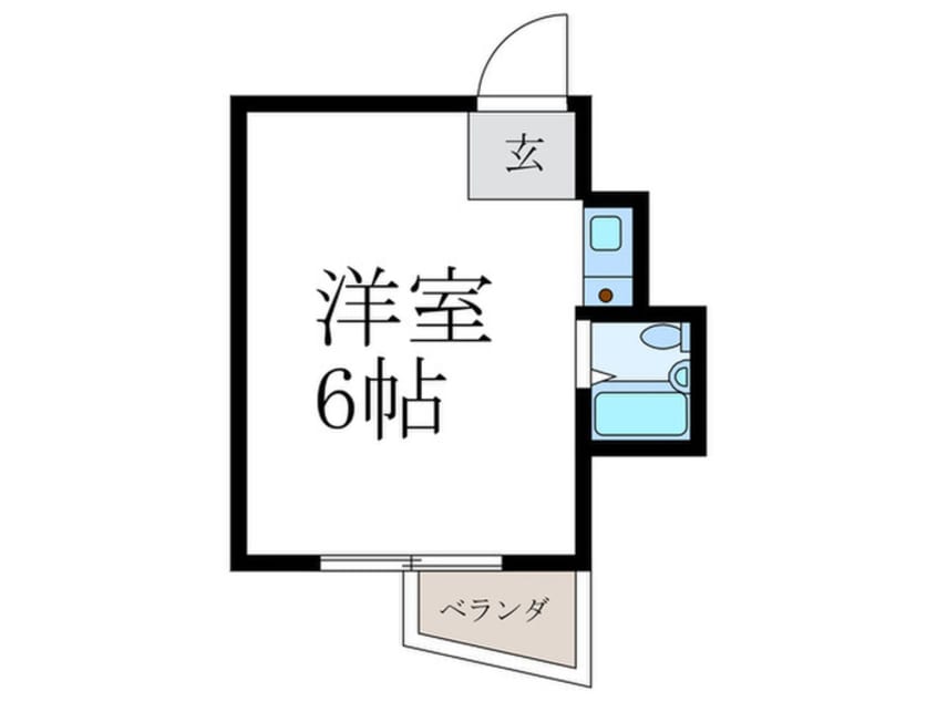 間取図 朝日プラザ四条大宮(404)