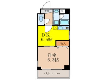 間取図 シャインビュ－東淀川