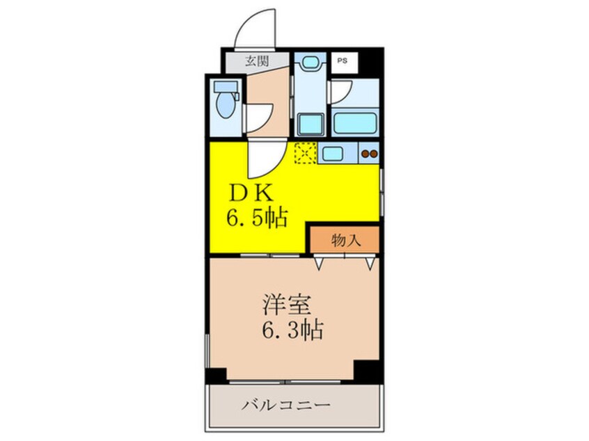 間取図 シャインビュ－東淀川