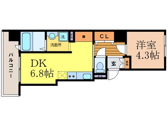 間取図 ソレイユ服部