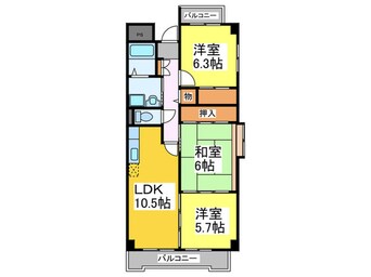 間取図 アイネパウゼ