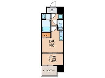 間取図 ブランシエスタ森ノ宮