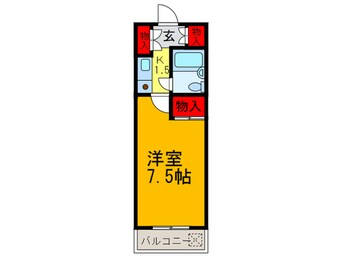 間取図 ハイムミ－テ・大和