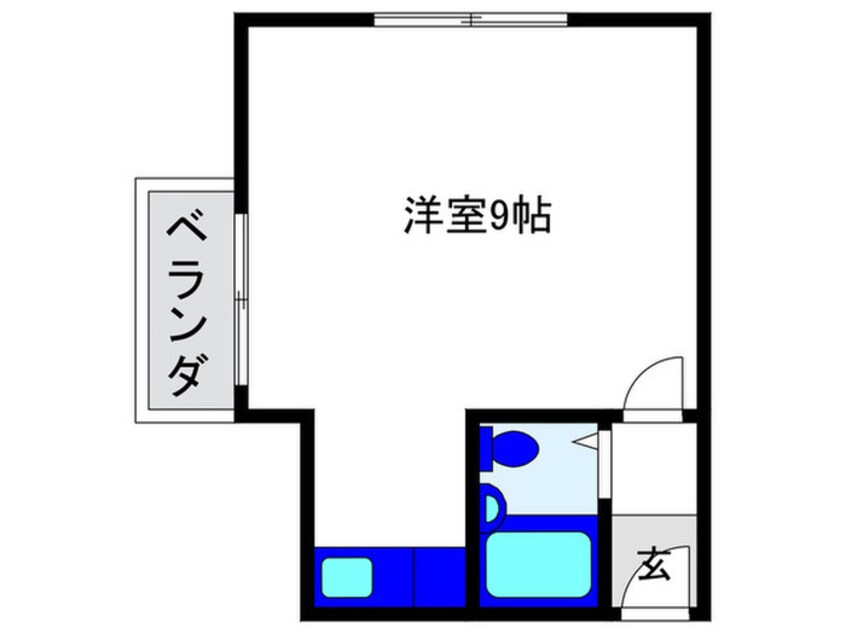 間取図 サンパレス２１蛍池２