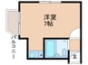 サンパレス２１蛍池２ 1Rの間取り