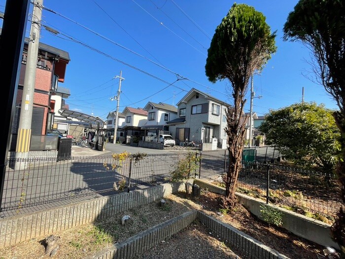 室内からの展望 ハイツ青田