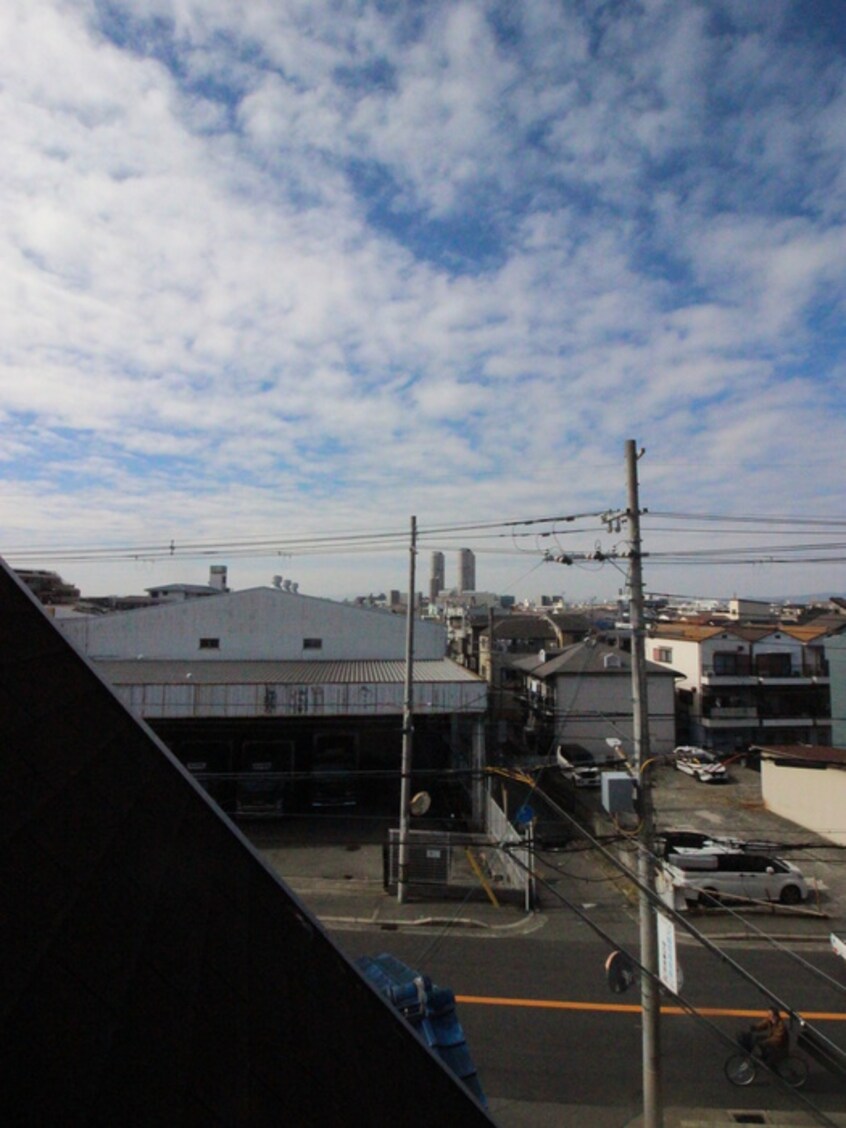 室内からの展望 エムハイツ藤田