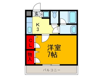 間取図 サンル－チェ