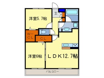 間取図 マジェスティ　サザンⅠ棟