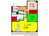 NOVA菱屋西(103) 2LDKの間取り