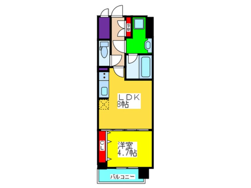 間取図 セイワパレス天王寺真田山
