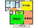 コスモハイツの間取図