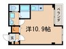 スタ－ウィン烏丸七条 1Rの間取り
