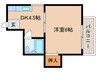 かなめハイツ 1DKの間取り
