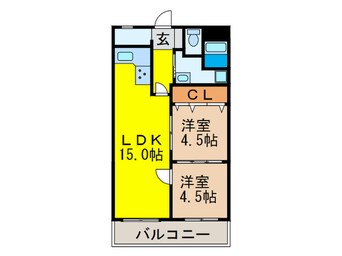 間取図 第２ハイツ幸和