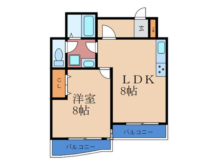 間取り図 ボノエ－ルメゾン