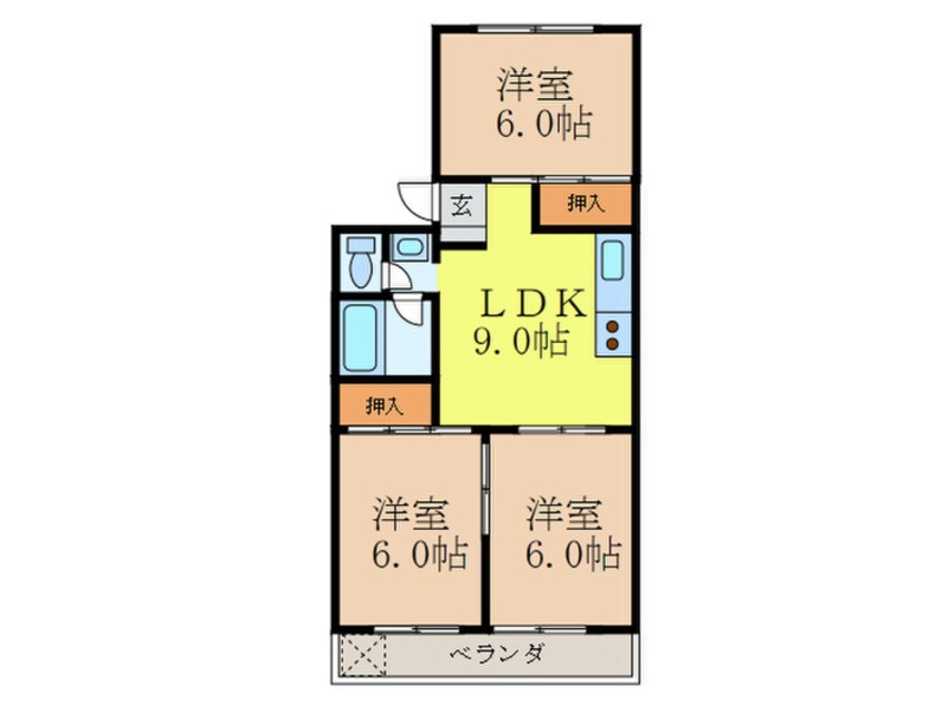 間取図 東洋マンション