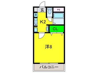 間取図 エステ－トモズパ－ト１