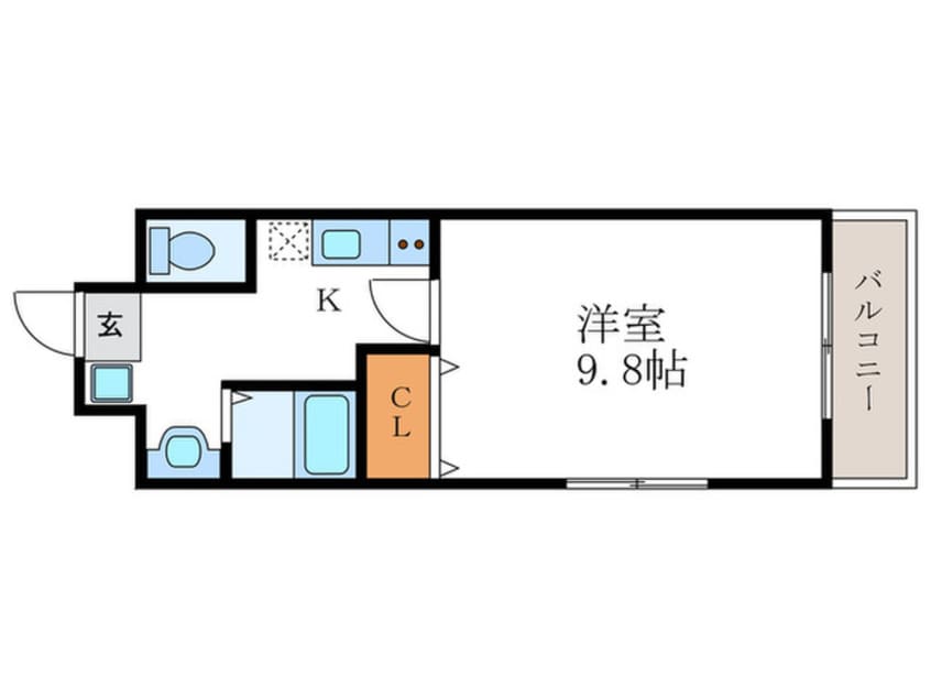 間取図 セントフローレンスONE