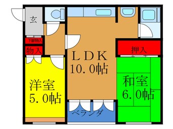 間取図 APPARTEMENT　K