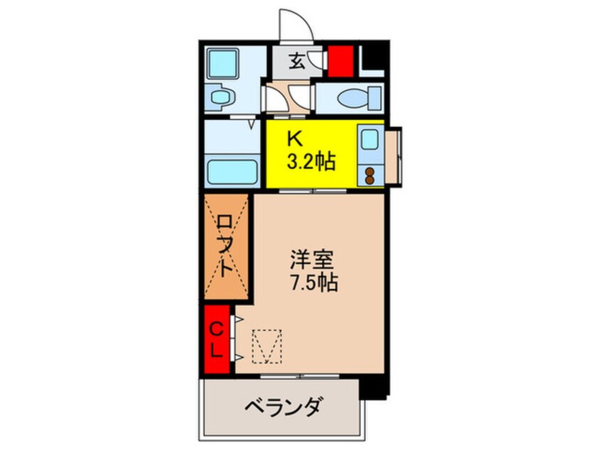 間取図 グレ－スフォ－トタツミ