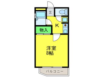 間取図 メゾンド浅香