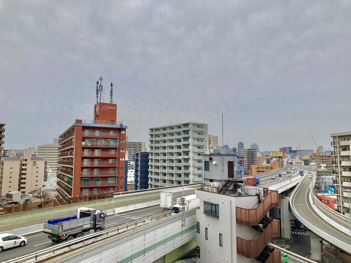 室内からの展望 おおきに大阪天満ｻﾆ-ｱﾊﾟｰﾄﾒﾝﾄ