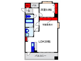 間取図 クロツヴィア桜塚