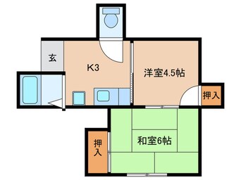 間取図 川西マンション