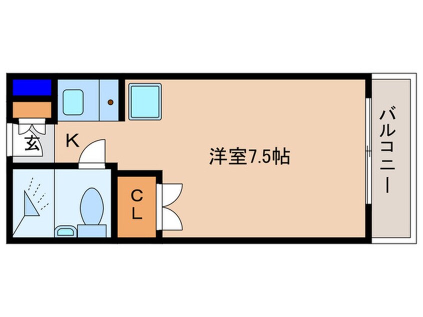 間取図 グランドール野洲