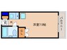 グランドール野洲 1Kの間取り