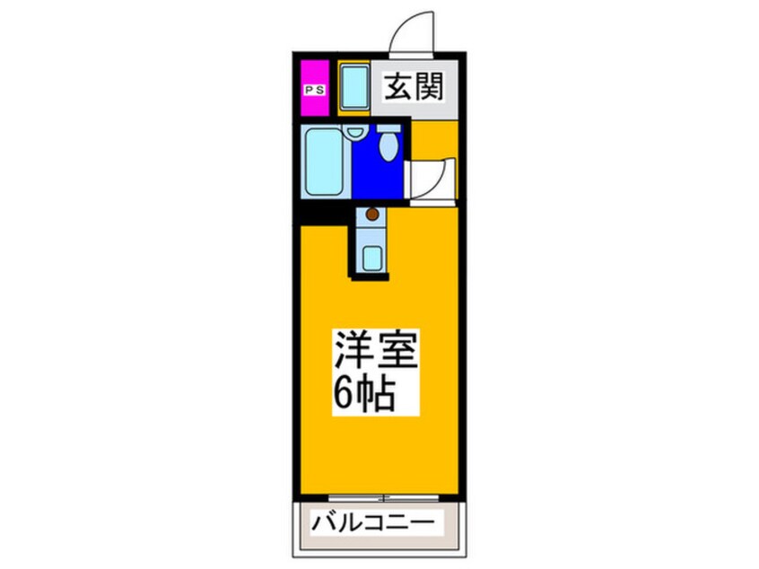 間取図 レジデンスサザン