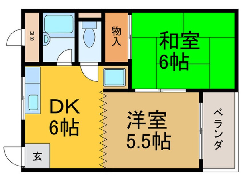 間取図 エヌハイム