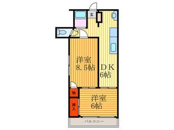 間取図 カドノハイツⅠ