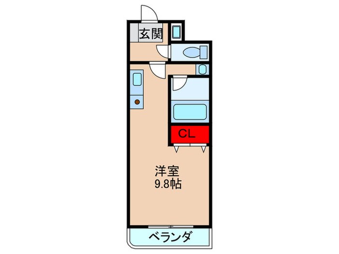 間取り図 メゾンリュ－トⅡ番館