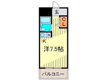 間取図 リバ－サイドモリシゲ