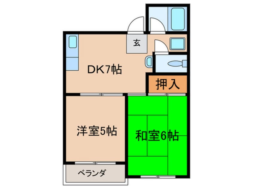 間取図 PALMIZIO平野西Ⅰ