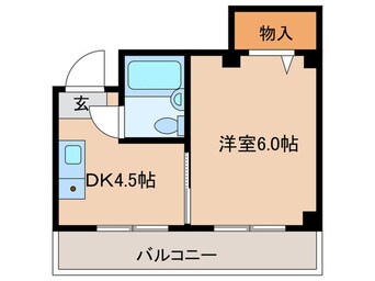 間取図 ベルメイトピア