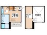 アプロ－ゼ 1Rの間取り
