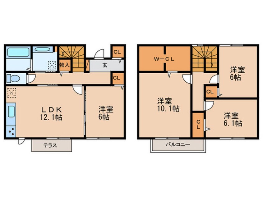 間取図 エステートⅠ