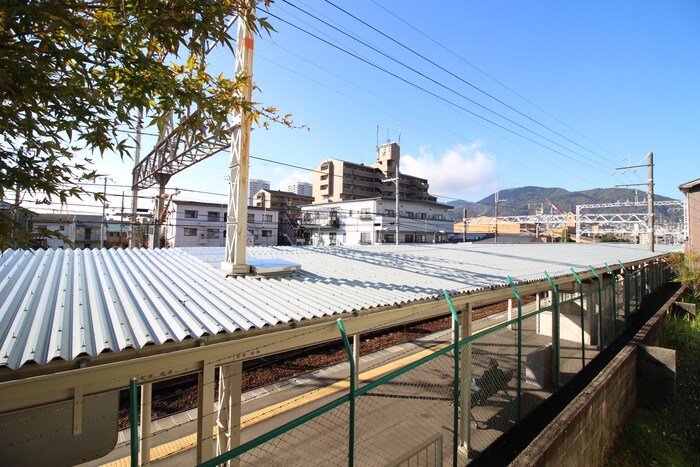 室内からの展望 第一弥栄マンション