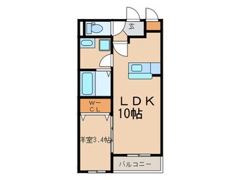 間取図 コウジィーコートⅢ