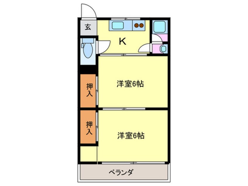 間取図 小笹マンション