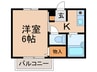 シティライフ須磨浦 1Kの間取り