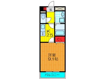 間取図 アム－ルＣＵＯＲＥ