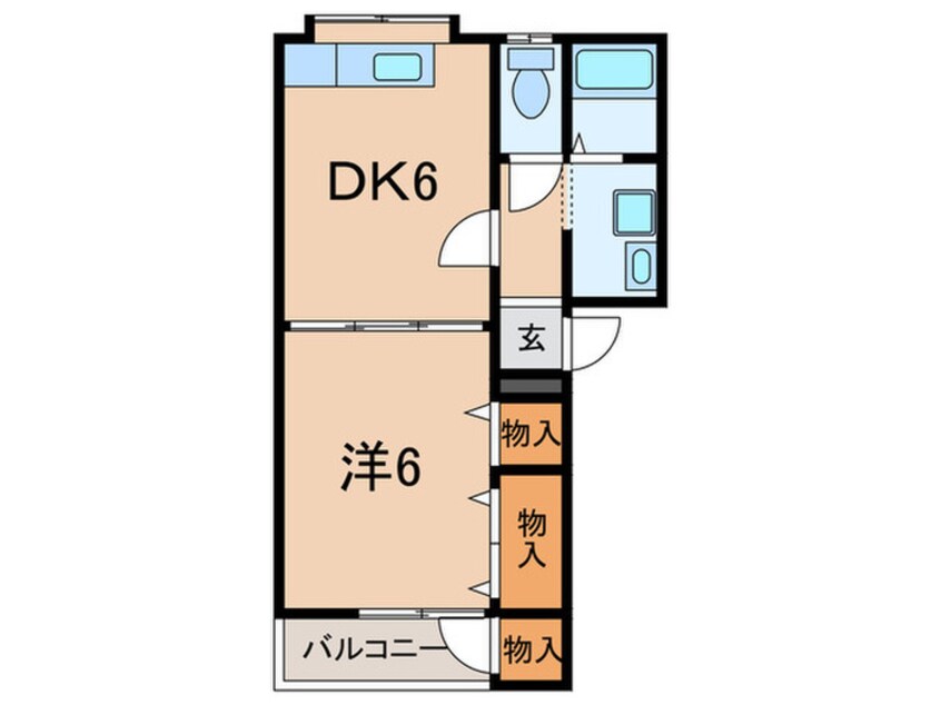 間取図 ボナールⅡ