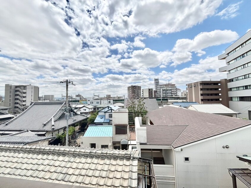 室内からの展望 門真プリンスマンション